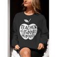 Teacher Of Tiny Humans Preschool Kindergarten Teacher Women Crewneck Sweatshirt, funny gift