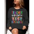 Teacher Of Tiny Superheroes Women Crewneck Sweatshirt, funny gift Teacher Of Tiny Superheroes Women Crewneck Sweatshirt, funny gift