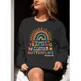 Teacher The Wonder Of Teaching Is Watching Caterpillar Women Crewneck Sweatshirt, funny gift Teacher The Wonder Of Teaching Is Watching Caterpillar Women Crewneck Sweatshirt, funny gift