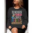 Teachers Are Just Superheroes In Disguise Back To School Women Crewneck Sweatshirt, funny gift Teachers Are Just Superheroes In Disguise Back To School Women Crewneck Sweatshirt, funny gift
