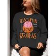 Teachers Love Brains Halloween T-Shirt For Men Women Women Crewneck Sweatshirt, funny gift Teachers Love Brains Halloween T-Shirt For Men Women Women Crewneck Sweatshirt, funny gift