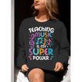 Teaching Music Is My Superpower Music Teacher For Men Women Kids Women Crewneck Sweatshirt, funny gift Teaching Music Is My Superpower Music Teacher For Men Women Kids Women Crewneck Sweatshirt, funny gift