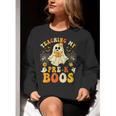 Teaching My Pre-K Boos Crew Teachers Halloween Ghost Women Crewneck Sweatshirt, funny gift Teaching My Pre-K Boos Crew Teachers Halloween Ghost Women Crewneck Sweatshirt, funny gift