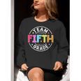 Team Fifth Grade Teacher Back To School 5th Grade Squad Kids Women Crewneck Sweatshirt, funny gift Team Fifth Grade Teacher Back To School 5th Grade Squad Kids Women Crewneck Sweatshirt, funny gift
