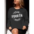 Team Fourth Grade Teacher Student Back To School 4th Grade Women Crewneck Sweatshirt, 4th Grade Teacher Sweatshirts, funny gift