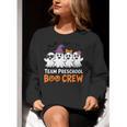 Team Preschool Boo Crew Halloween Teacher Student Costume Women Crewneck Sweatshirt, funny gift Team Preschool Boo Crew Halloween Teacher Student Costume Women Crewneck Sweatshirt, funny gift