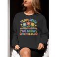 Team SPED We Grow With The Flow Special Ed Teacher Women Crewneck Sweatshirt, funny gift Team SPED We Grow With The Flow Special Ed Teacher Women Crewneck Sweatshirt, funny gift