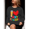 Teens Graduation I Heart My Teachers I Love My Teachers Women Crewneck Sweatshirt, funny gift Teens Graduation I Heart My Teachers I Love My Teachers Women Crewneck Sweatshirt, funny gift