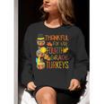 Thankful For My 4th Grade Turkey Thanksgiving Turkey Teacher Women Crewneck Sweatshirt, 4th Grade Teacher Sweatshirts, funny gift Thankful For My 4th Grade Turkey Thanksgiving Turkey Teacher Women Crewneck Sweatshirt, 4th Grade Teacher Sweatshirts, funny gift