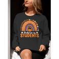 Thankful For My Students Teacher Thanksgiving School Fall Women Crewneck Sweatshirt, funny gift Thankful For My Students Teacher Thanksgiving School Fall Women Crewneck Sweatshirt, funny gift
