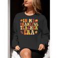 In My Thankful Teacher Era Autumn Thanksgiving Fall Season Women Crewneck Sweatshirt, funny gift In My Thankful Teacher Era Autumn Thanksgiving Fall Season Women Crewneck Sweatshirt, funny gift