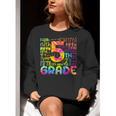 Tie Dye 5th Grade Typography Team Fifth Grade Teacher For Men Women Girls Kids Women Crewneck Sweatshirt, funny gift