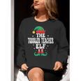 The Toddler Teacher Elf Christmas Matching Family Women Crewneck Sweatshirt, funny gift The Toddler Teacher Elf Christmas Matching Family Women Crewneck Sweatshirt, funny gift