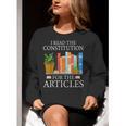 History Teacher I Read The Constitution For The Articles For Men Women Women Crewneck Sweatshirt, History Teacher Sweatshirts, funny gift