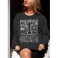 Typography 1st Grade Team Student Teacher Women Crewneck Sweatshirt, funny gift Typography 1st Grade Team Student Teacher Women Crewneck Sweatshirt, funny gift