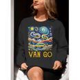 Van Go Vanlife Accessories Artist Art Teacher Women Crewneck Sweatshirt, funny gift