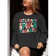 Verry Merry Speech Language Pathologist Teacher Christmas Women Crewneck Sweatshirt, funny gift Verry Merry Speech Language Pathologist Teacher Christmas Women Crewneck Sweatshirt, funny gift