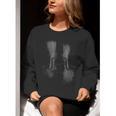 Violin Player Instrument Music Teacher Musical Violinist Women Crewneck Sweatshirt, funny gift