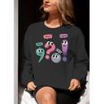 Wait What Stop It I Agree Grammar English Teacher Women Crewneck Sweatshirt, English Teacher Sweatshirts, funny gift