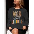 Wild About Learning Teacher Back To School Teaching Women Crewneck Sweatshirt, funny gift Wild About Learning Teacher Back To School Teaching Women Crewneck Sweatshirt, funny gift