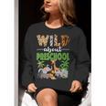 Wild About Preschool Teacher Student Preschool Zoo Safari Women Crewneck Sweatshirt, funny gift Wild About Preschool Teacher Student Preschool Zoo Safari Women Crewneck Sweatshirt, funny gift