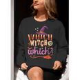 Which Witch Is Which Halloween English Teacher Women Crewneck Sweatshirt, English Teacher Sweatshirts, funny gift Which Witch Is Which Halloween English Teacher Women Crewneck Sweatshirt, English Teacher Sweatshirts, funny gift
