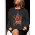 Witchy Halloween Hocus Pocus Everybody Focus Teacher Pumpkin Women Crewneck Sweatshirt, funny gift