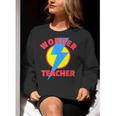 Wonder Teacher Teacher Halloween Tshirt Women Crewneck Sweatshirt, funny gift Wonder Teacher Teacher Halloween Tshirt Women Crewneck Sweatshirt, funny gift