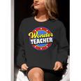 Wonder Teacher Super Woman Power Superhero Back To School Women Crewneck Sweatshirt, Super Teacher Sweatshirts, funny gift Wonder Teacher Super Woman Power Superhero Back To School Women Crewneck Sweatshirt, Super Teacher Sweatshirts, funny gift