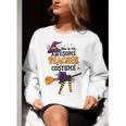 This Is My Awesome Teacher Costume Halloween Witch Women Crewneck Sweatshirt, funny gift This Is My Awesome Teacher Costume Halloween Witch Women Crewneck Sweatshirt, funny gift