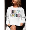 Back To School Third Grade Teacher First Day Of 3rd Grade Women Crewneck Sweatshirt, First Grade Teacher Sweatshirts, funny gift Back To School Third Grade Teacher First Day Of 3rd Grade Women Crewneck Sweatshirt, First Grade Teacher Sweatshirts, funny gift