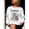 Cation Shirt Cat Science Chemistry Teacher Chemist Pun Women Crewneck Sweatshirt, Science Teacher Sweatshirts, funny gift Cation Shirt Cat Science Chemistry Teacher Chemist Pun Women Crewneck Sweatshirt, Science Teacher Sweatshirts, funny gift
