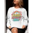 Daycare Teacher Daycare Provider Early Childhood Vibes Women Crewneck Sweatshirt, funny gift