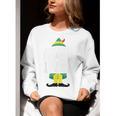 Duble2t I Just Like To Teach Teachings My Favorite Elf Teacher -Adults & -Kids Red Short Sleeve Women Crewneck Sweatshirt, funny gift Duble2t I Just Like To Teach Teachings My Favorite Elf Teacher -Adults & -Kids Red Short Sleeve Women Crewneck Sweatshirt, funny gift