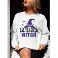ESL Teacher Witch Halloween Matching Group Costume Women Crewneck Sweatshirt, Esl Teacher Sweatshirts, funny gift