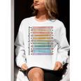 Executive Functioning Skills Back To School Sped Teacher SLP Women Crewneck Sweatshirt, funny gift Executive Functioning Skills Back To School Sped Teacher SLP Women Crewneck Sweatshirt, funny gift