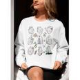 Ghost Science Teacher Chemistry Laboratory Halloween Costume Women Crewneck Sweatshirt, Science Teacher Sweatshirts, funny gift
