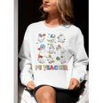 Halloween PE Teacher Spooky Physical Education Teacher Women Crewneck Sweatshirt, Pe Teacher Sweatshirts, funny gift