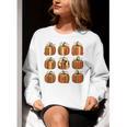 Halloween Teacher Fall Book Pumpkin Retro Reading Women Crewneck Sweatshirt, funny gift Halloween Teacher Fall Book Pumpkin Retro Reading Women Crewneck Sweatshirt, funny gift