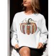 Halloween Teacher Librarians Fall Book Pumpkin Retro Reading Women Crewneck Sweatshirt, funny gift Halloween Teacher Librarians Fall Book Pumpkin Retro Reading Women Crewneck Sweatshirt, funny gift