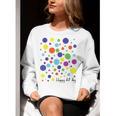 Happy Dot Day 2025 Polka Dot Boys Girls Kids Teacher Dot Day Women Crewneck Sweatshirt, funny gift