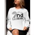 Hello On To 2nd Grade Teachers Boys And Team Secound Grade Women Crewneck Sweatshirt, funny gift
