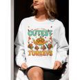 Humor I Teach The Cutest Turkeys Thanksgiving Teacher Women Crewneck Sweatshirt, funny gift Humor I Teach The Cutest Turkeys Thanksgiving Teacher Women Crewneck Sweatshirt, funny gift