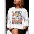 I'm Not Short I'm A Preschool Teacher Size Quote Women Women Crewneck Sweatshirt, funny gift I'm Not Short I'm A Preschool Teacher Size Quote Women Women Crewneck Sweatshirt, funny gift