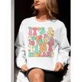 It's A Good Day To Teach Tiny Humans Teacher Teaching Women Crewneck Sweatshirt, funny gift It's A Good Day To Teach Tiny Humans Teacher Teaching Women Crewneck Sweatshirt, funny gift