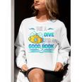 Librarian Teacher Dive Into A Good Book Reading Premium Tri-Blend Women Crewneck Sweatshirt, funny gift Librarian Teacher Dive Into A Good Book Reading Premium Tri-Blend Women Crewneck Sweatshirt, funny gift