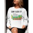 Can I Lick It Periodic Table Chart Science Teacher Women Crewneck Sweatshirt, Science Teacher Sweatshirts, funny gift Can I Lick It Periodic Table Chart Science Teacher Women Crewneck Sweatshirt, Science Teacher Sweatshirts, funny gift