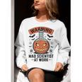 Mad Scientist Pumpkin Science Teacher Halloween Costume Kids Women Crewneck Sweatshirt, Science Teacher Sweatshirts, funny gift Mad Scientist Pumpkin Science Teacher Halloween Costume Kids Women Crewneck Sweatshirt, Science Teacher Sweatshirts, funny gift