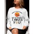 Make Mark Paintbrush International Dot Day Art Teacher Women Crewneck Sweatshirt, funny gift Make Mark Paintbrush International Dot Day Art Teacher Women Crewneck Sweatshirt, funny gift