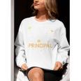 Nothing Scares Me I'm A Principal Teacher Halloween School For Men Women Kids Women Crewneck Sweatshirt, funny gift Nothing Scares Me I'm A Principal Teacher Halloween School For Men Women Kids Women Crewneck Sweatshirt, funny gift
